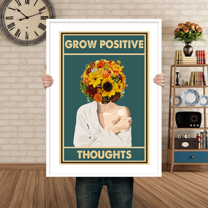 Grow Positive Thoughts Mental Health Poster Design 2 (3)