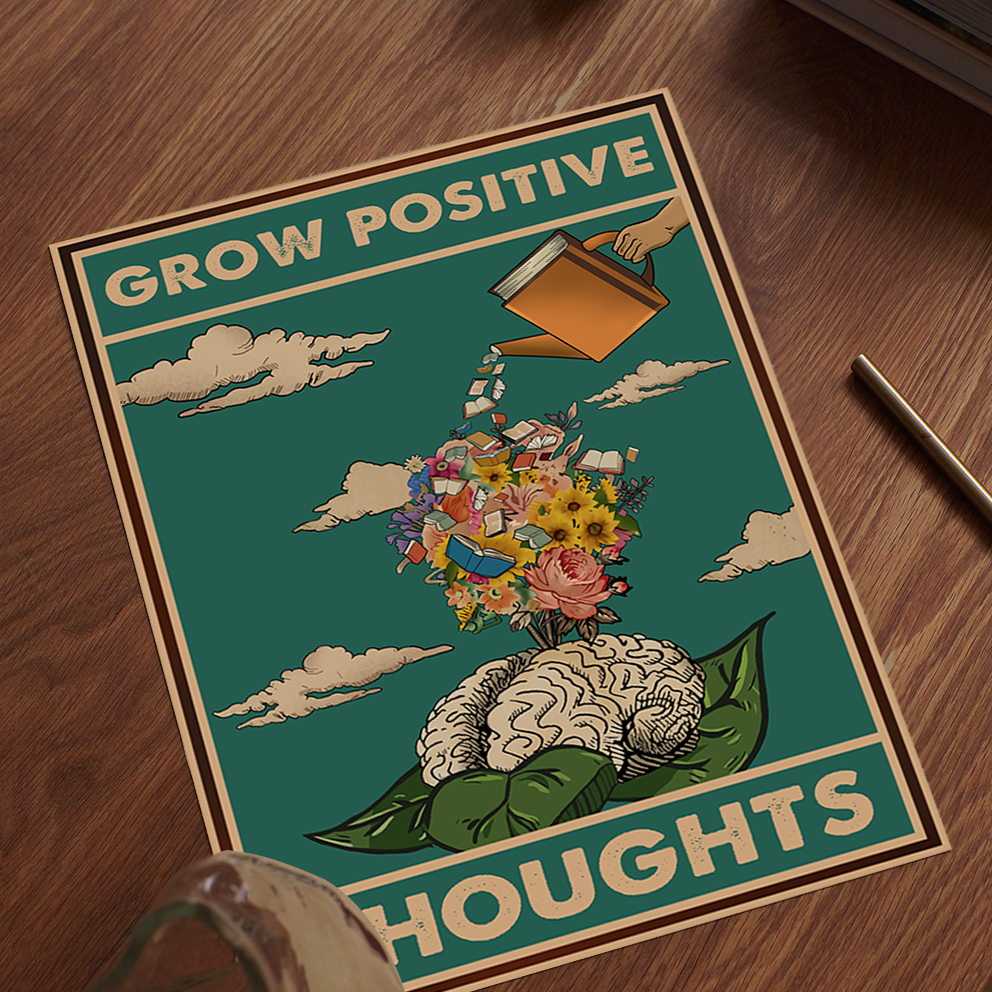 Grow Positive Thoughts Mental Health Poster Design 3 (4)