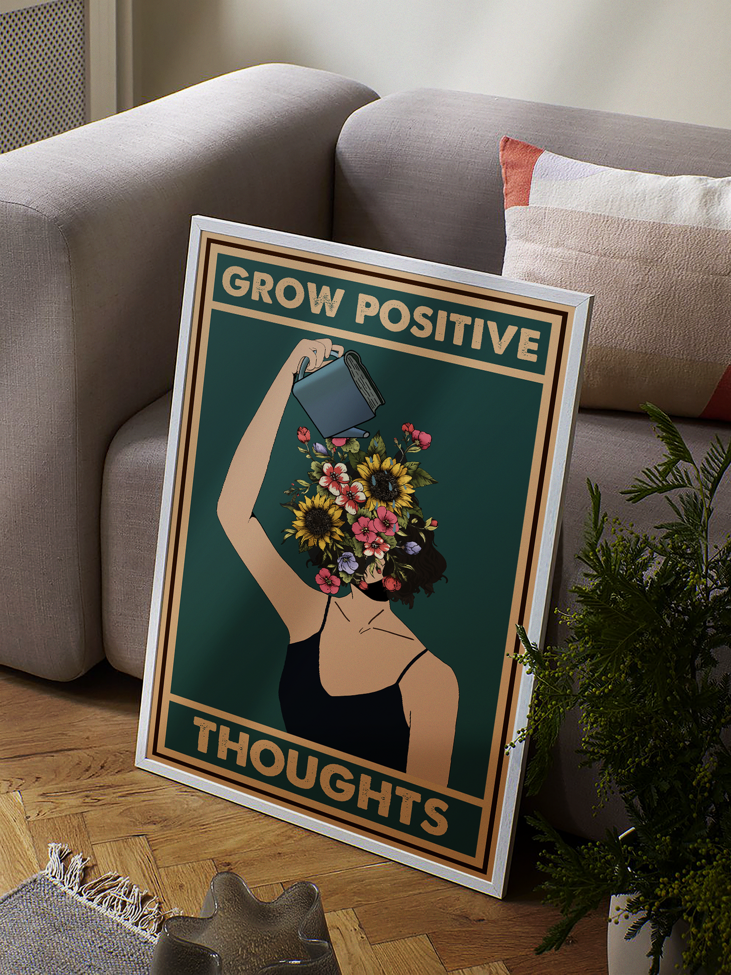 Grow Positive Thoughts Mental Health Poster Design 4 (3)