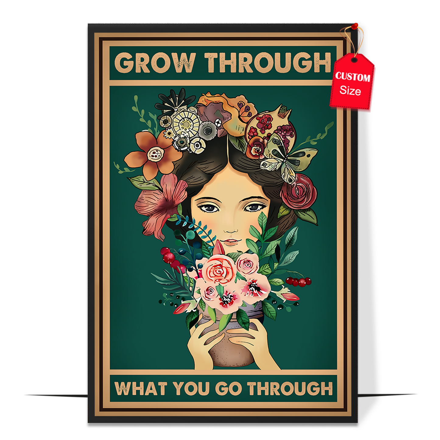 Grow Through Poster Design 5