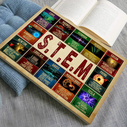 Inspirational STEM Quote Educational Science Poster (4)