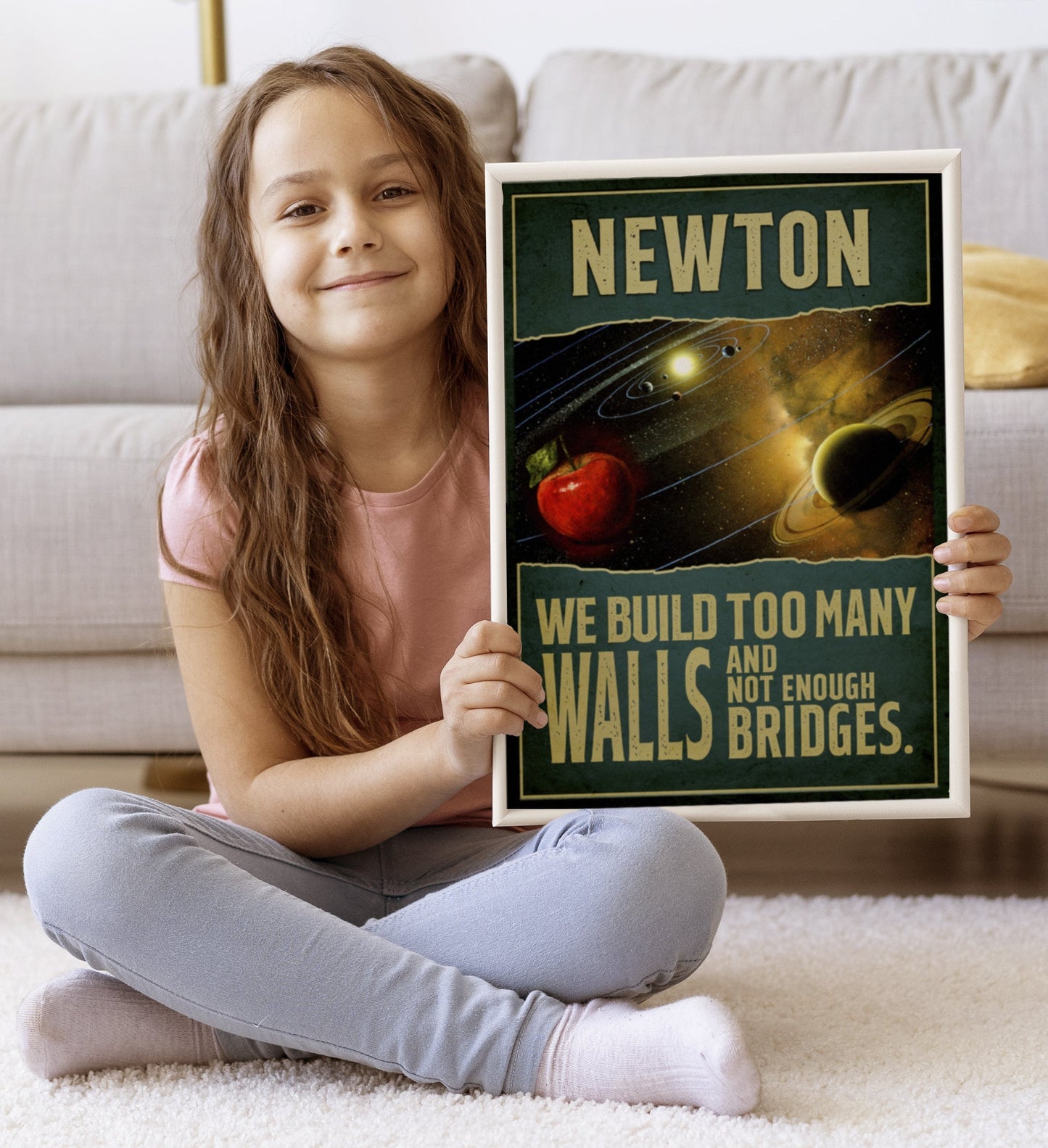 Isaac Newton Inspirational STEM Scientist Poster (5)