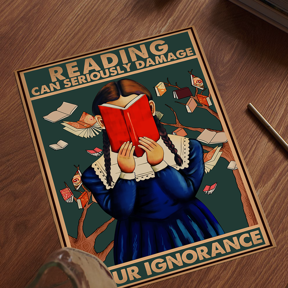 It&#8217;s a Good Day To Read A Book Vintage Poster (4)