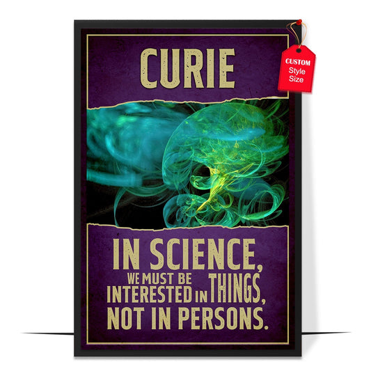 Marie Curie STEM Scientist Poster