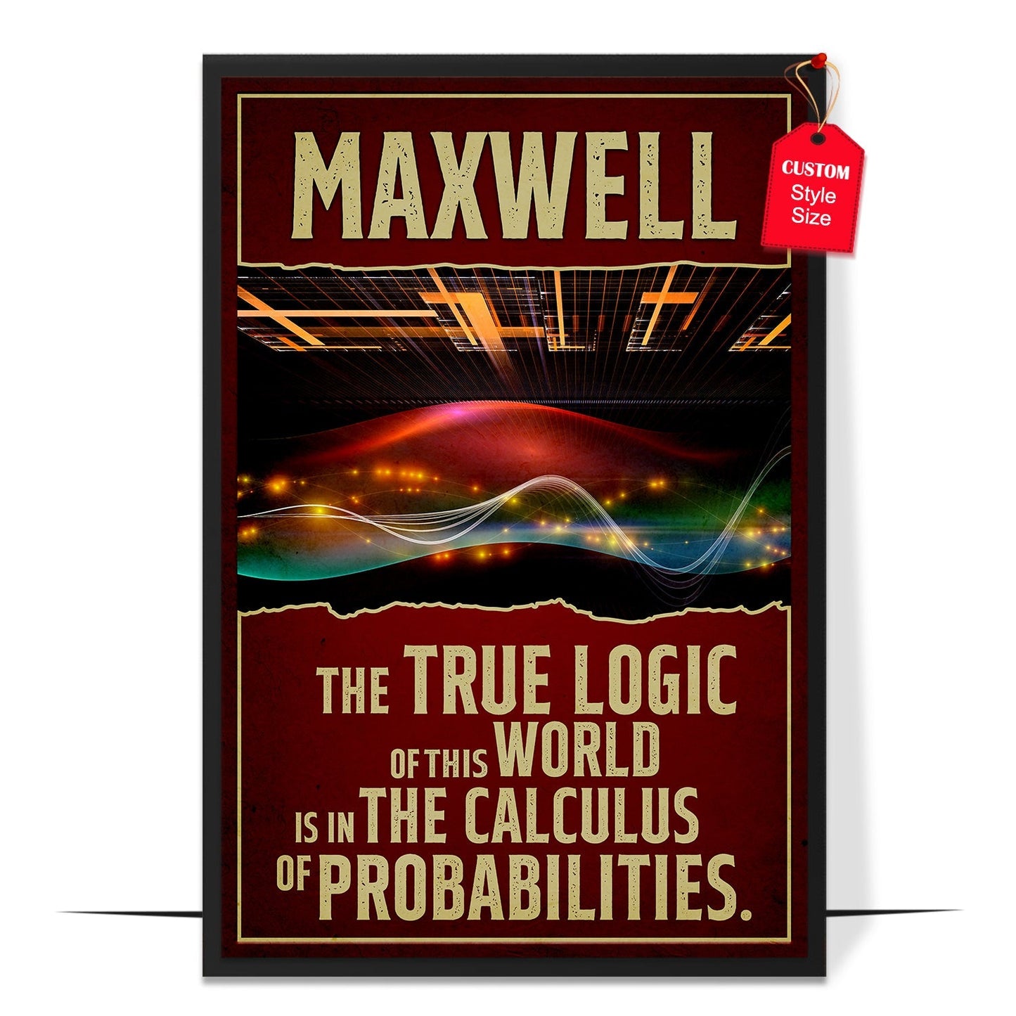 Maxwell STEM Mathematician Poster