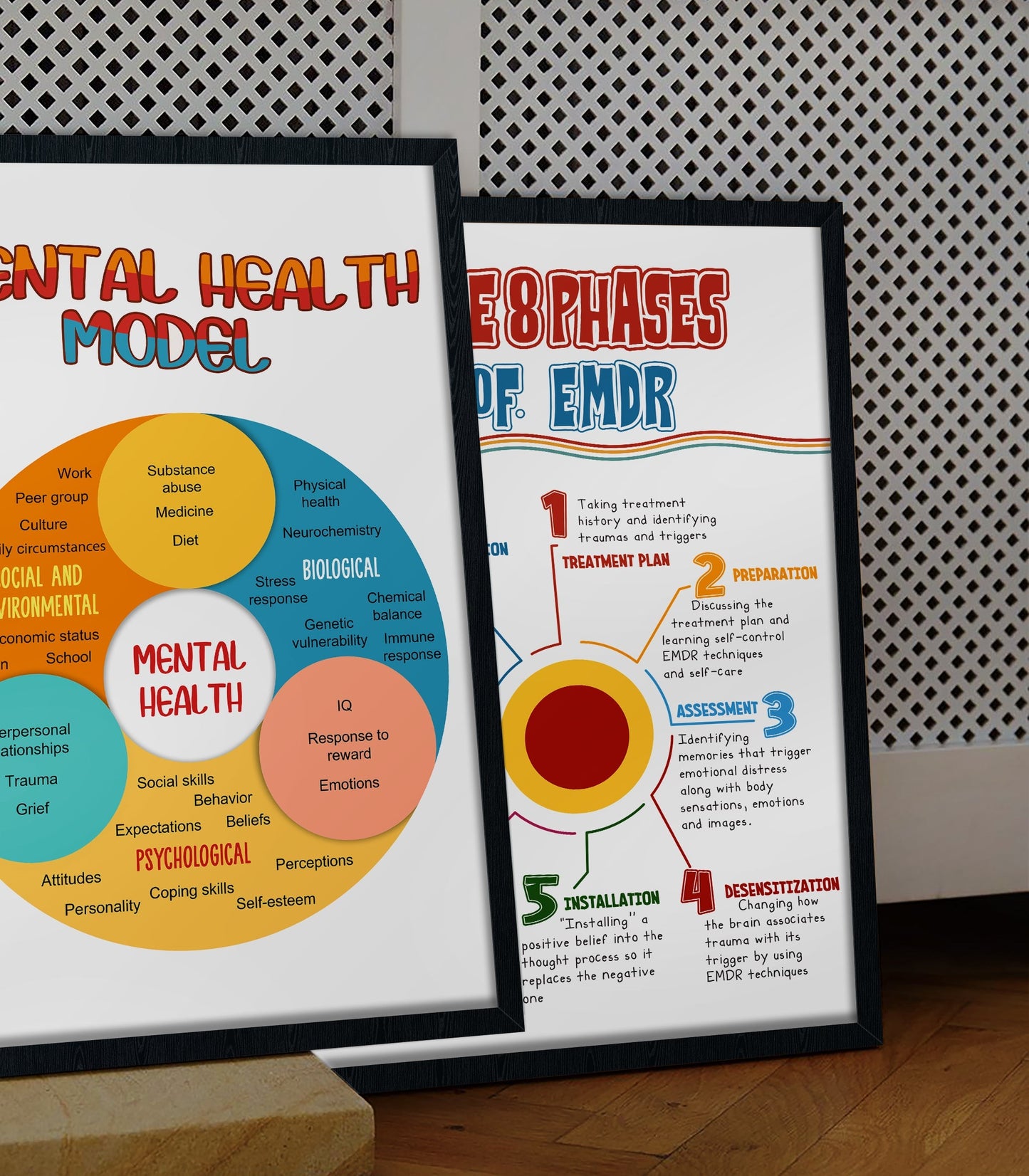 Mental Health Model Therapy Psychologist Poster (3)