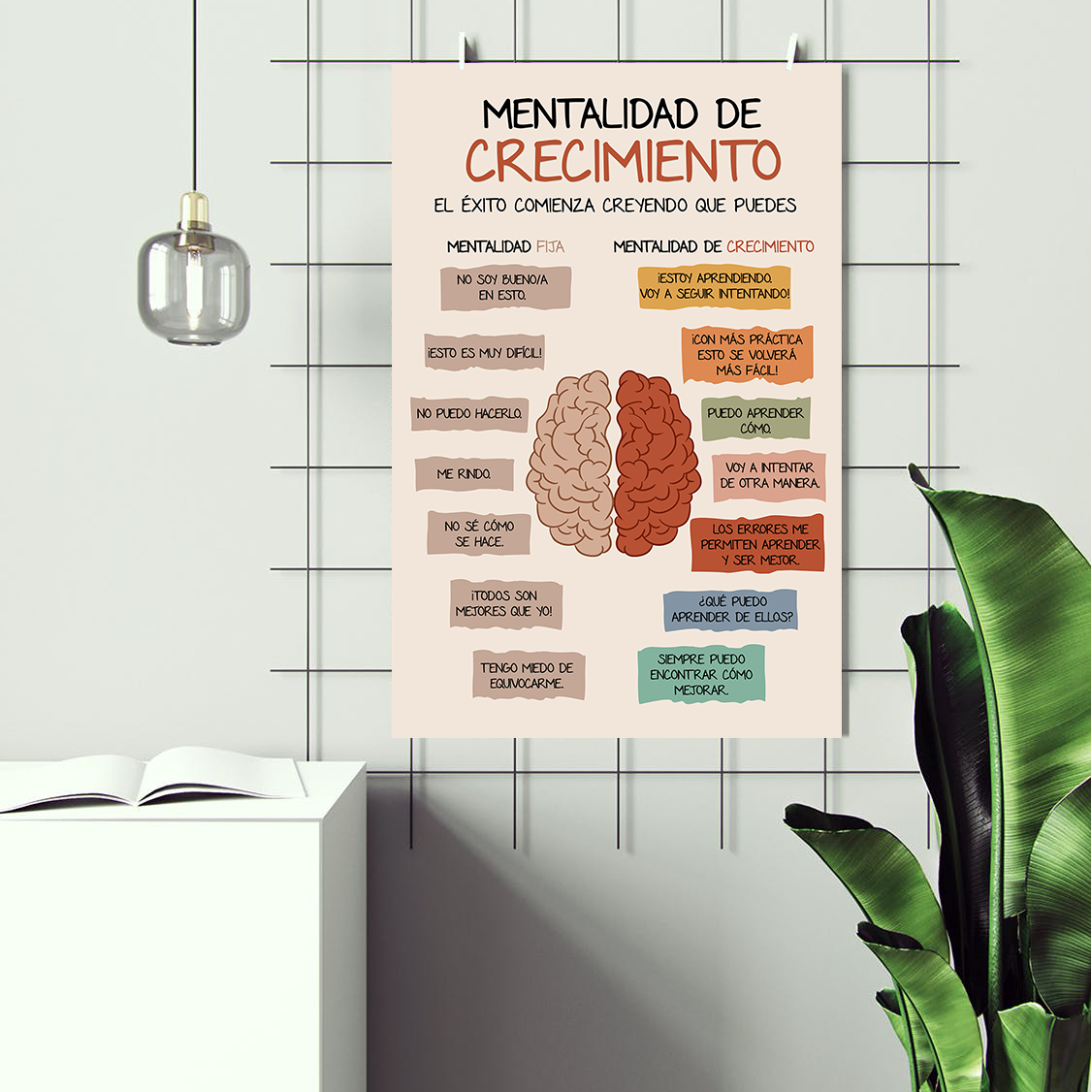 Mentalidad De Crecimiento Spanish Therapy Poster (2)