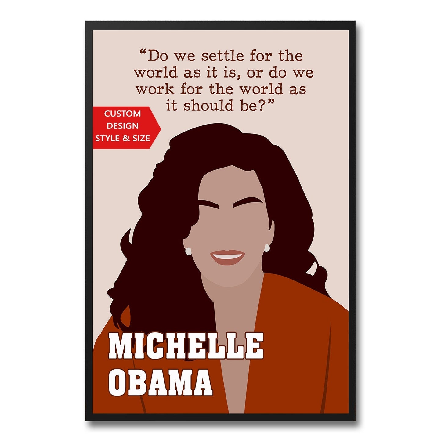 Michelle Obama Black Women Poster