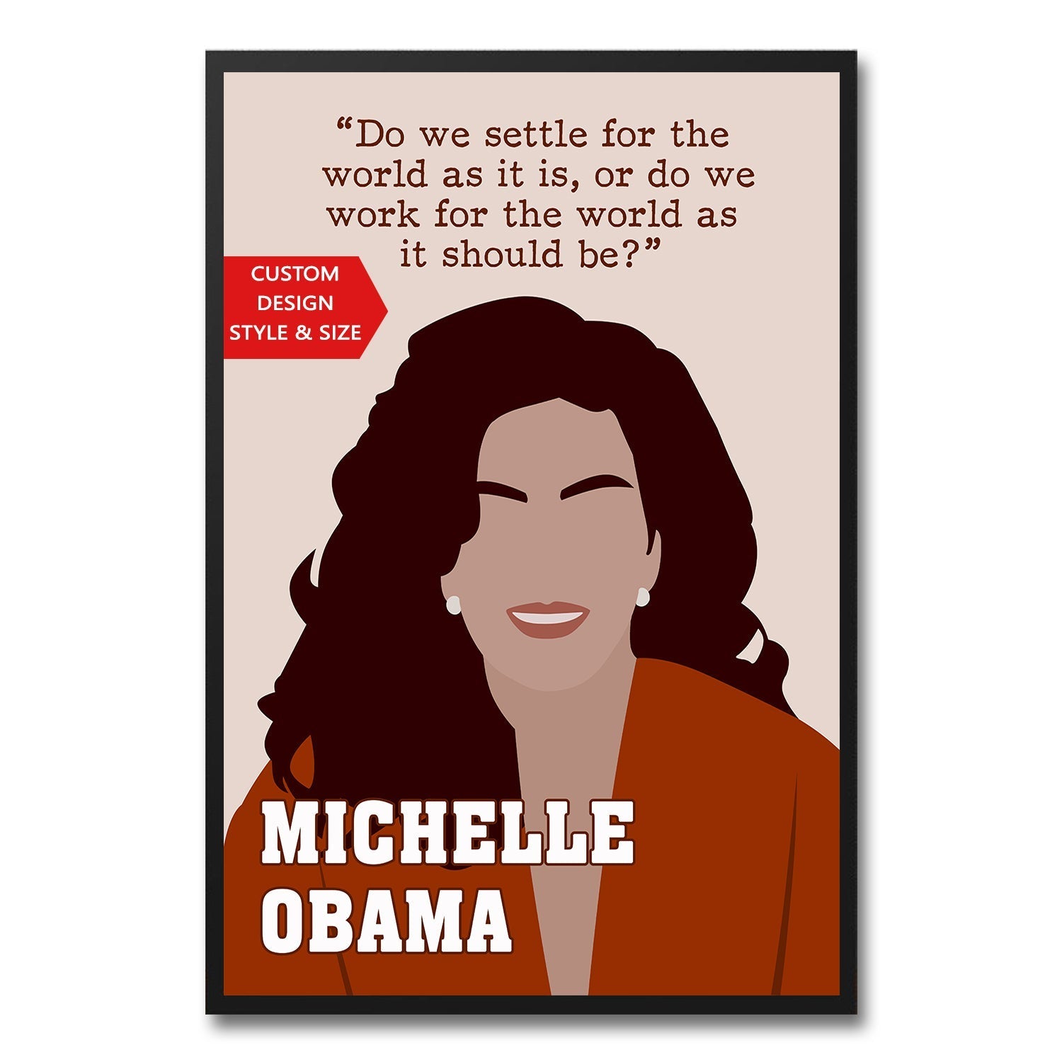 Michelle Obama Black Women Poster