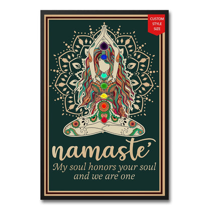 Namaste My Soul Honors Poster