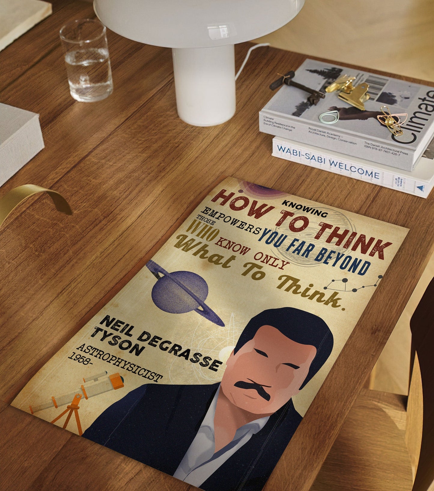 Neil Degrasse Tyson Astrophysicist Quote Poster (3)