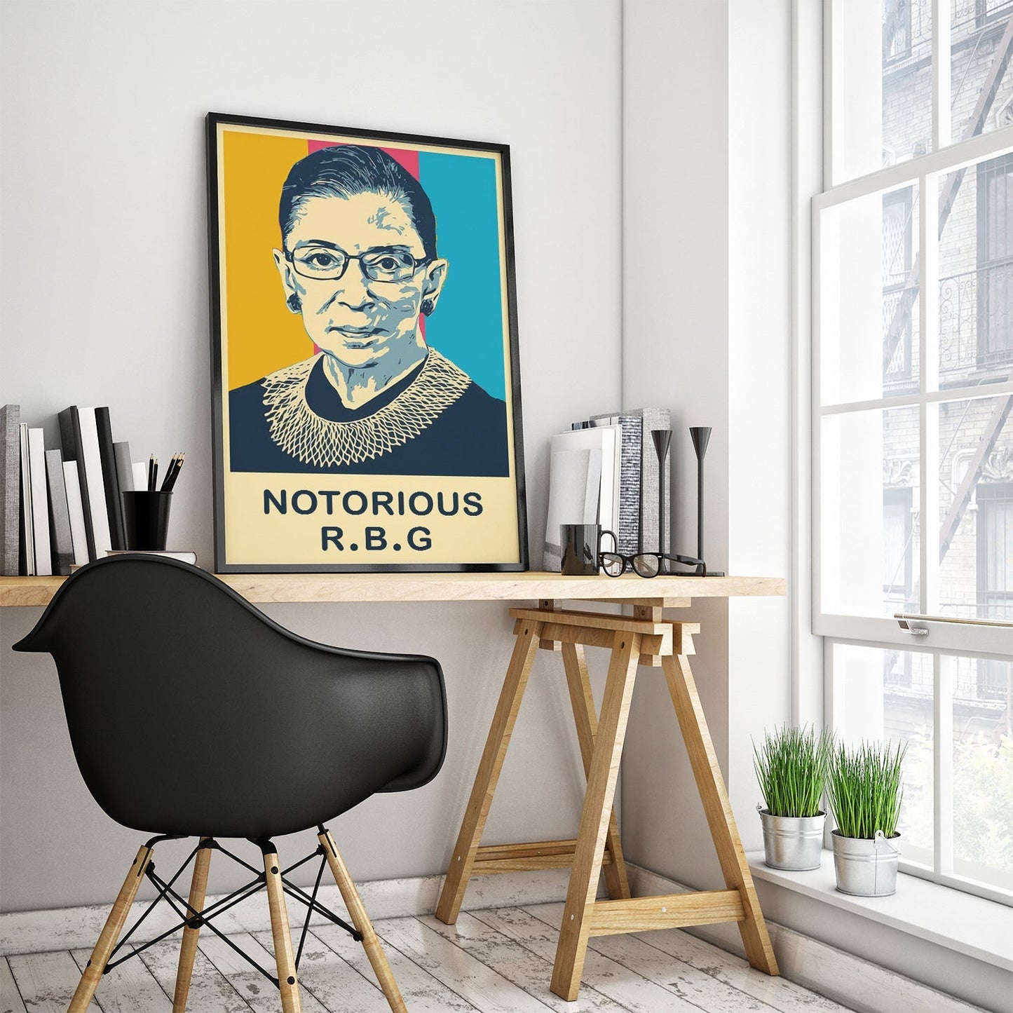 Notorious RBG History Feminist Inspirational Poster (4)