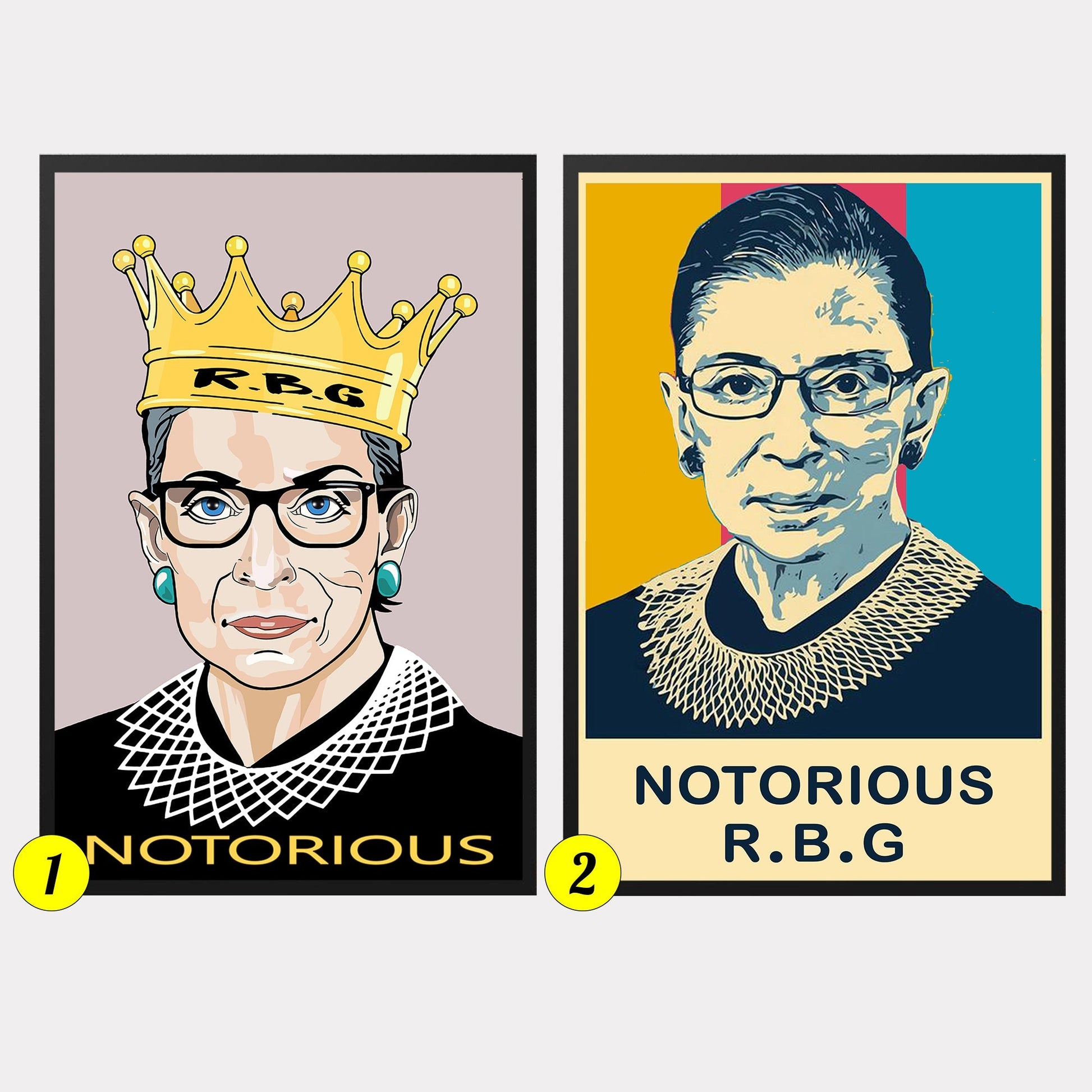 Notorious RBG History Feminist Inspirational Poster (6)