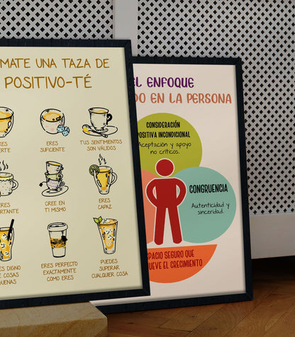 Positivoté Spanish Positive Affirmation Poster (3)