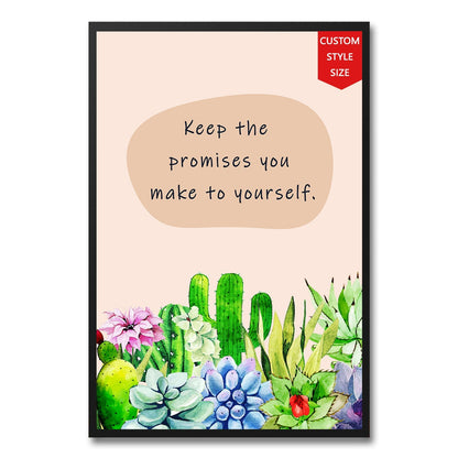 Promises Yourself Poster