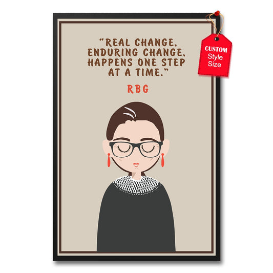 Real Change Enduring Poster