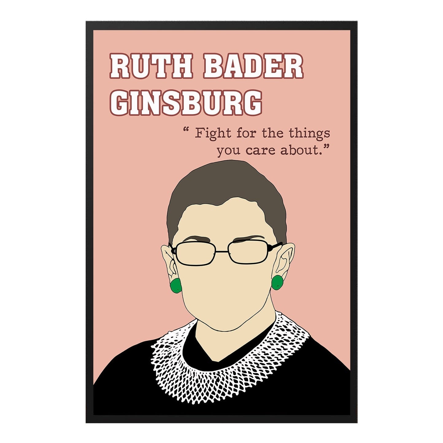  RBG Hand-drawn History Women Empowerment Poster Design 1