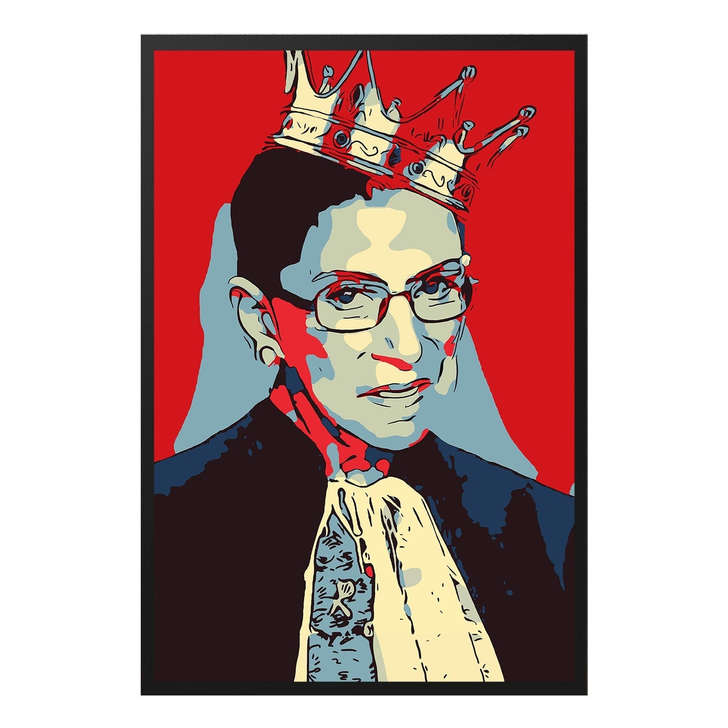  Ruth Bader Ginsburg RBG History Feminist Poster Design 3