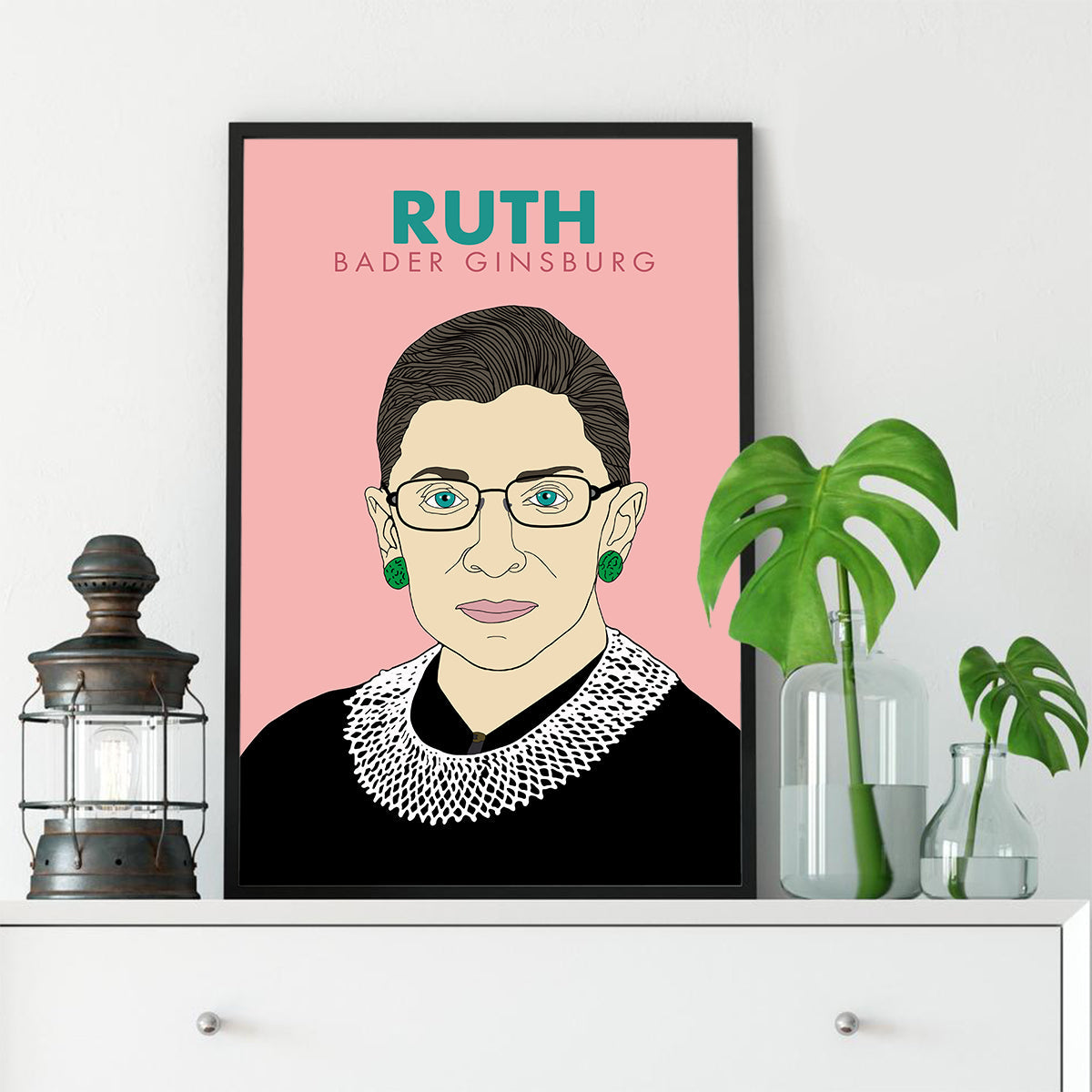 Ruth Bader Ginsburg RBG History Feminist Poster (2)