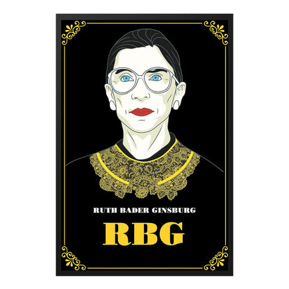  Ruth Bader Ginsburg RBG History Feminist Poster Design 1