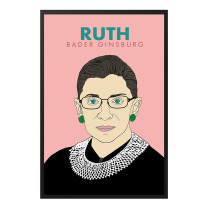  Ruth Bader Ginsburg RBG History Feminist Poster Design 2