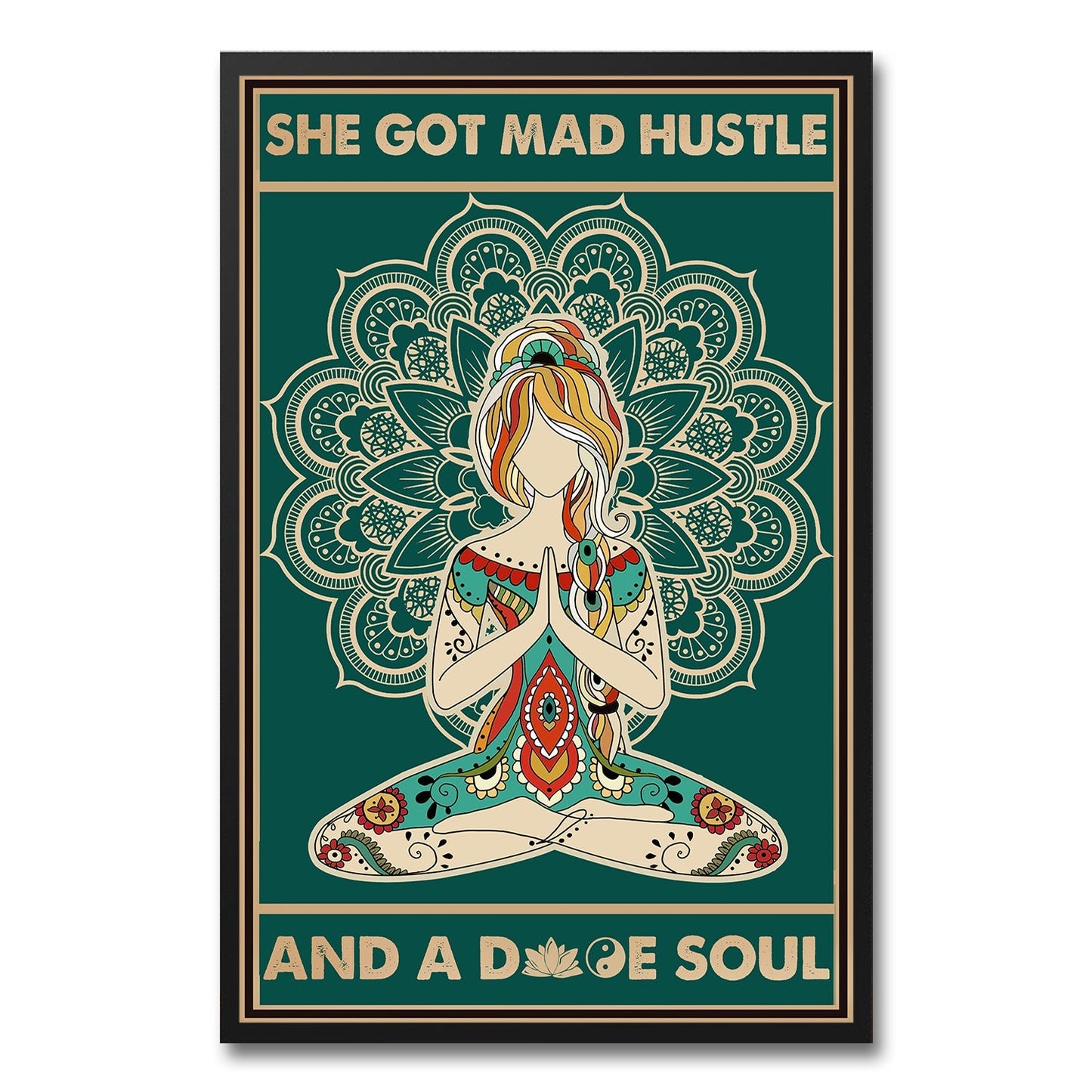 She Got Mad Hustle Poster