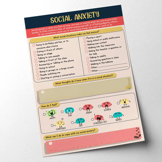 Social Anxiety Worksheet