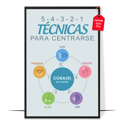 Técnicas Para Centrarse Poster