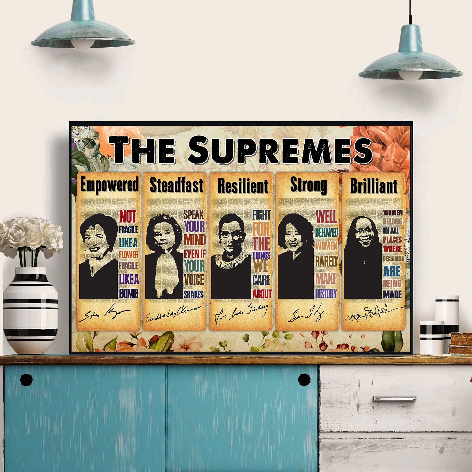 The Supremes Inspirational Empower Women Poster (2)