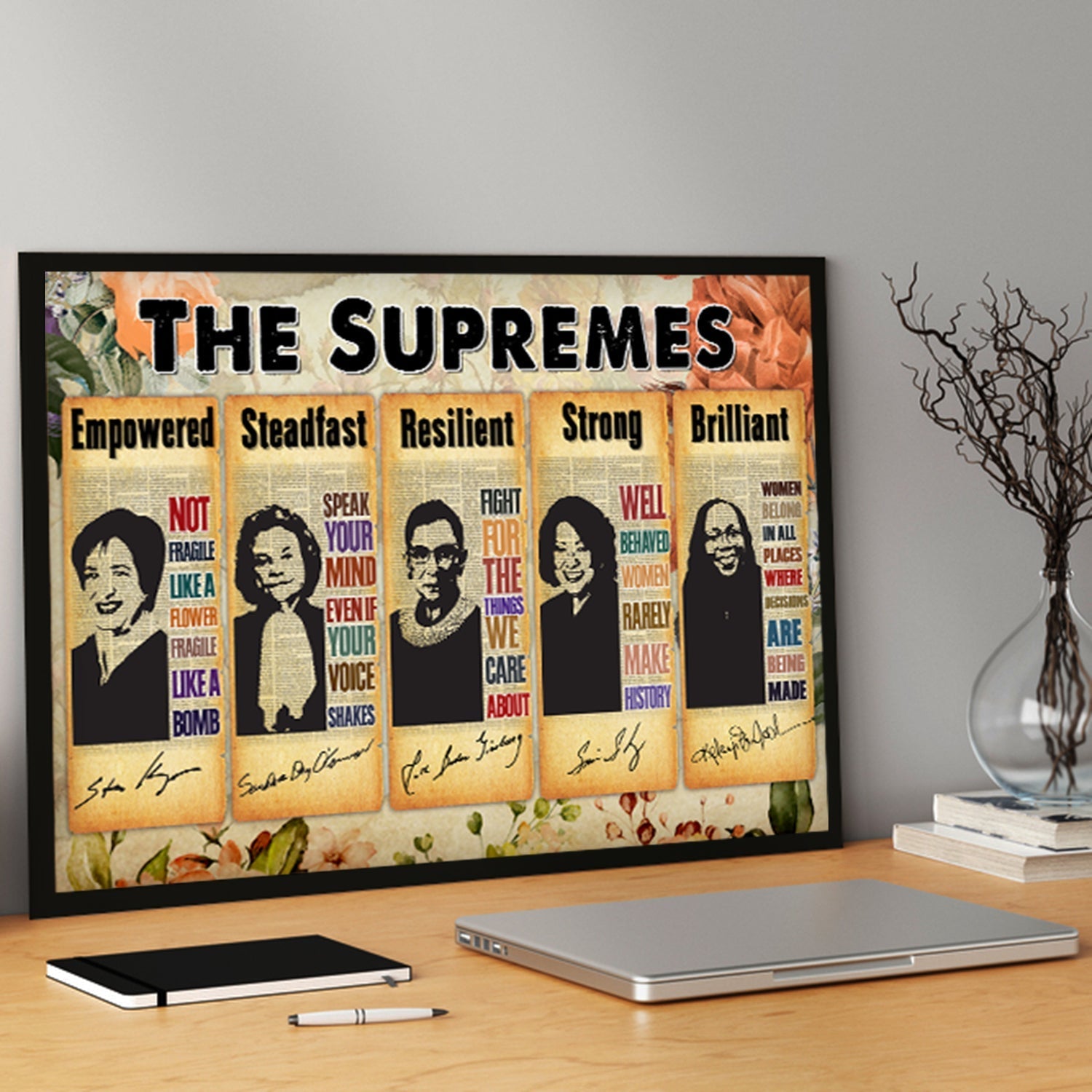 The Supremes Inspirational Empower Women Poster (4)