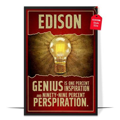 Thomas Edison STEM Inventor Poster