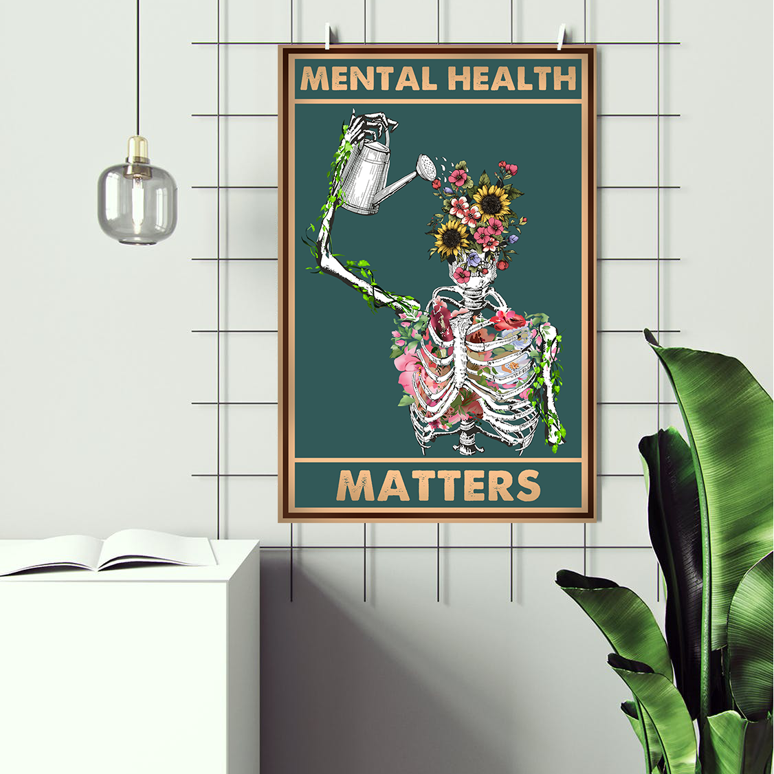 Vintage Mental Health Matters Poster Design 1 (2)