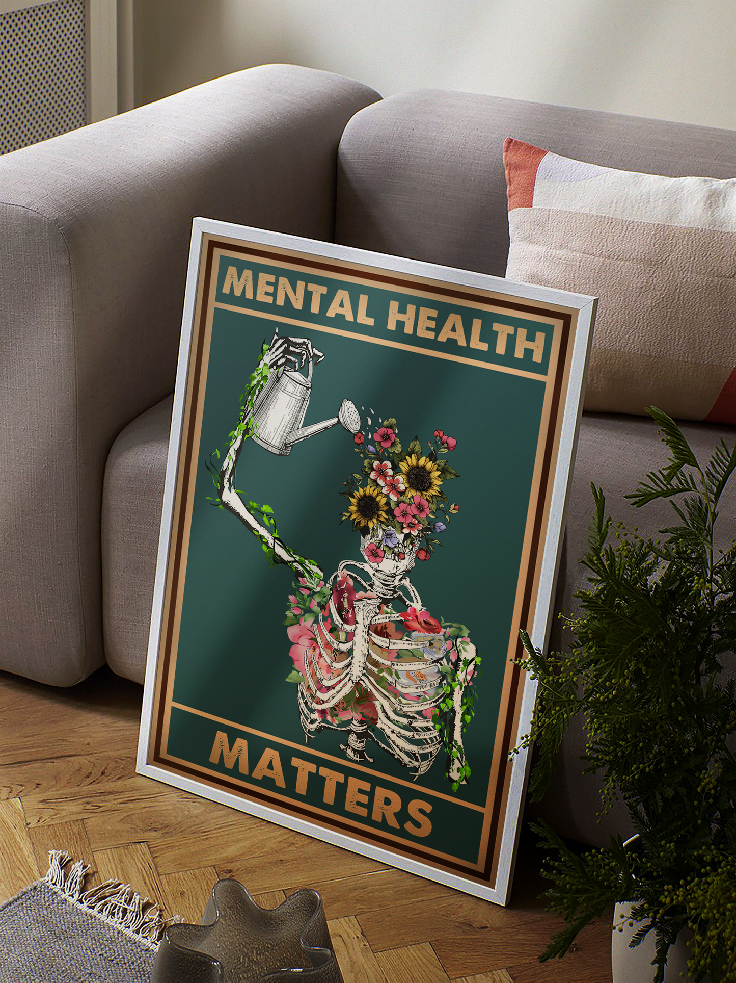 Vintage Mental Health Matters Poster Design 1 (3)