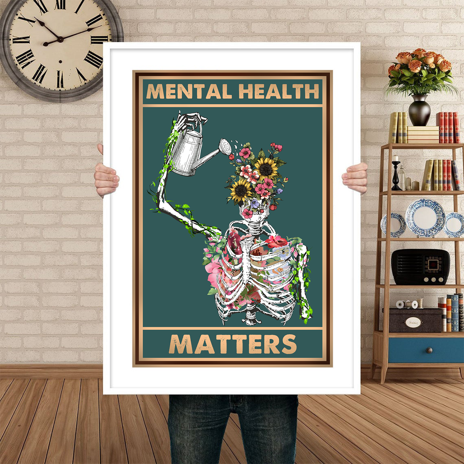 Vintage Mental Health Matters Poster Design 1 (4)