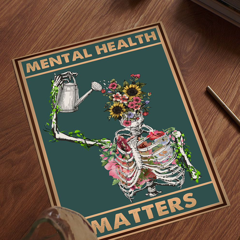 Vintage Mental Health Matters Poster Design 1 (5)