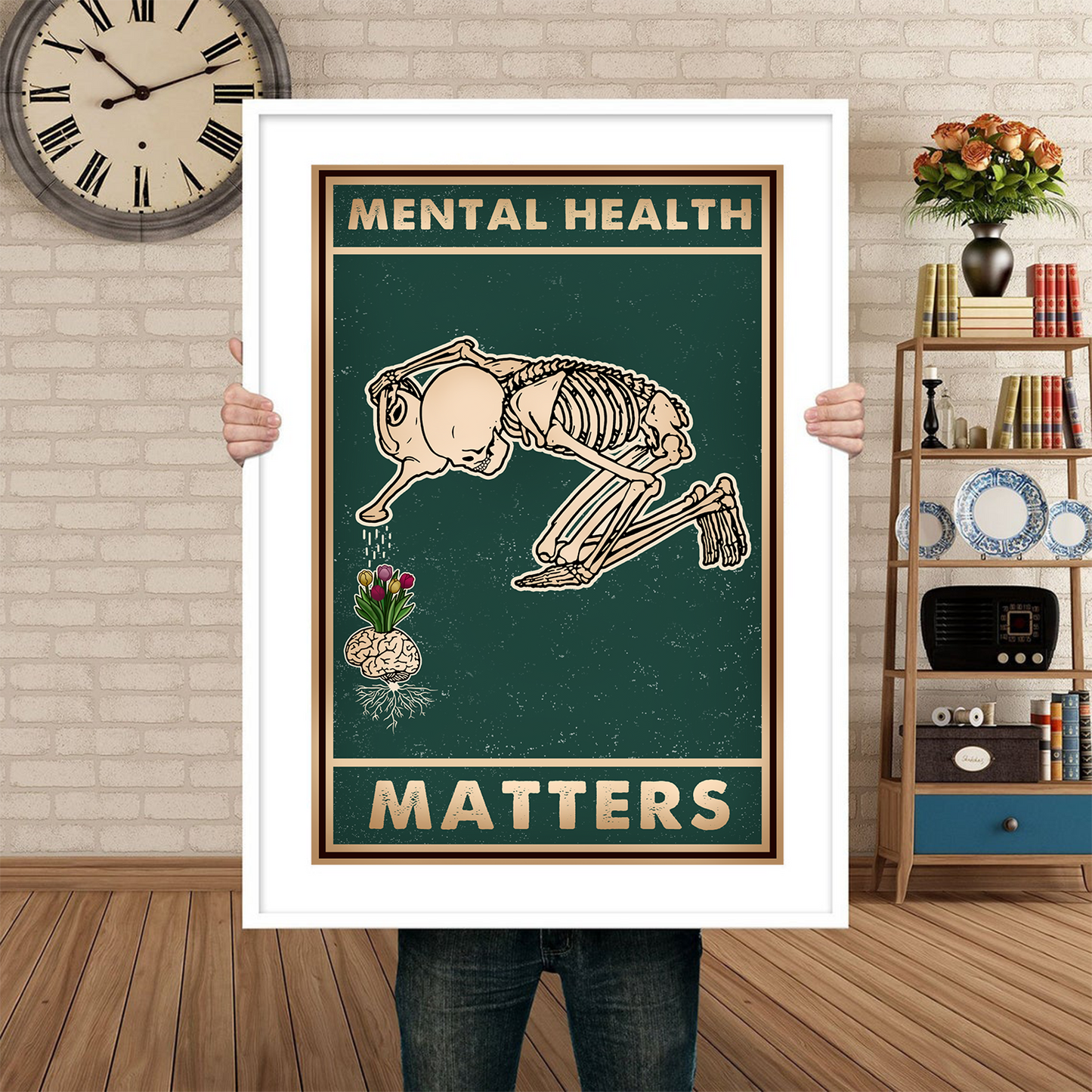 Vintage Mental Health Matters Poster Design 5 (4)