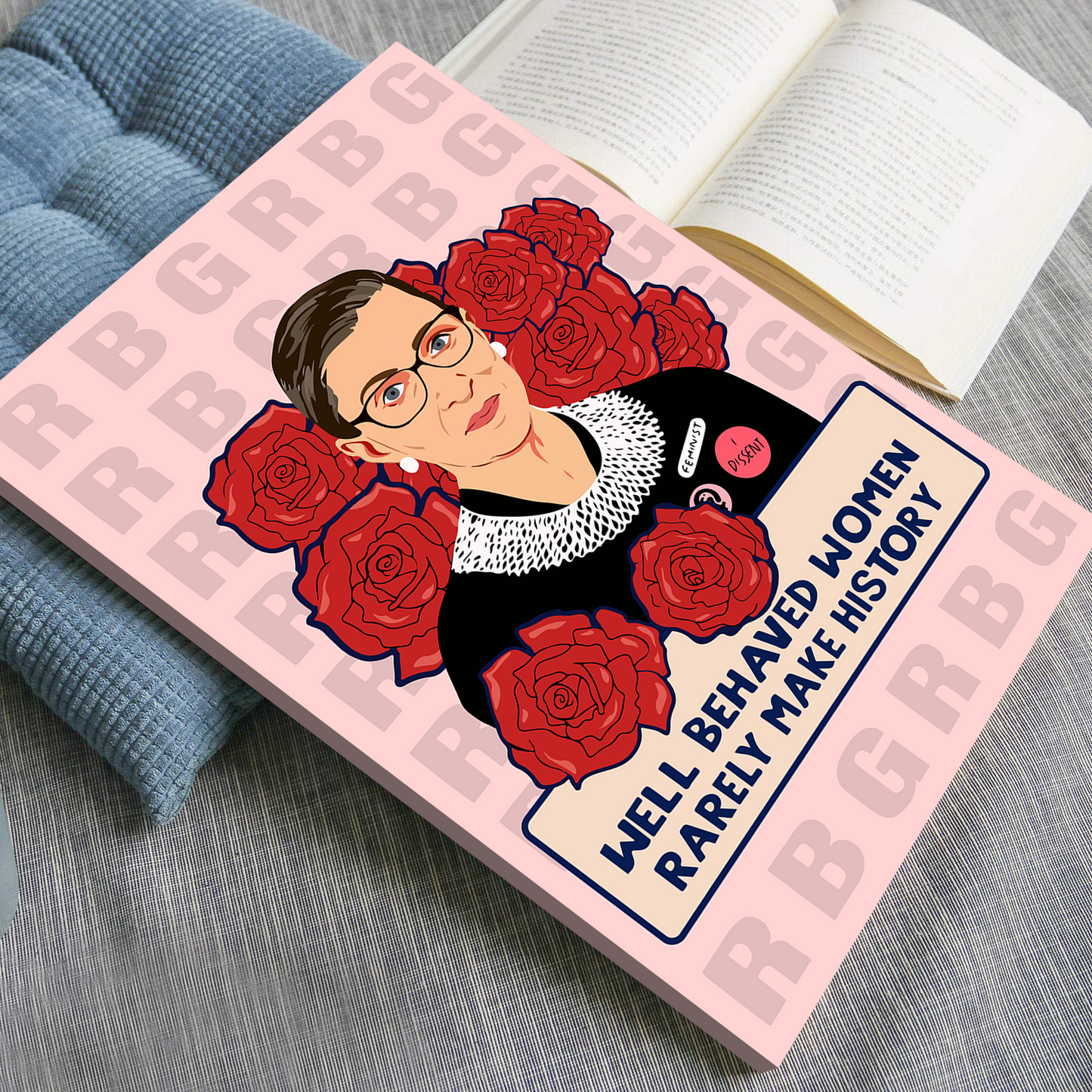 Well Behaved RBG Empower Women Inspirational Poster (5)