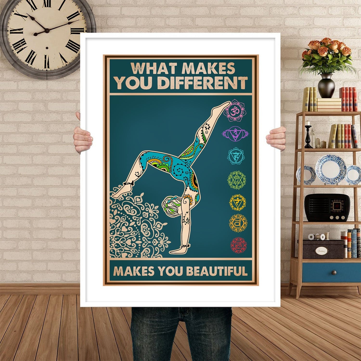 What Makes You Different Yoga Meditation Poster (6)