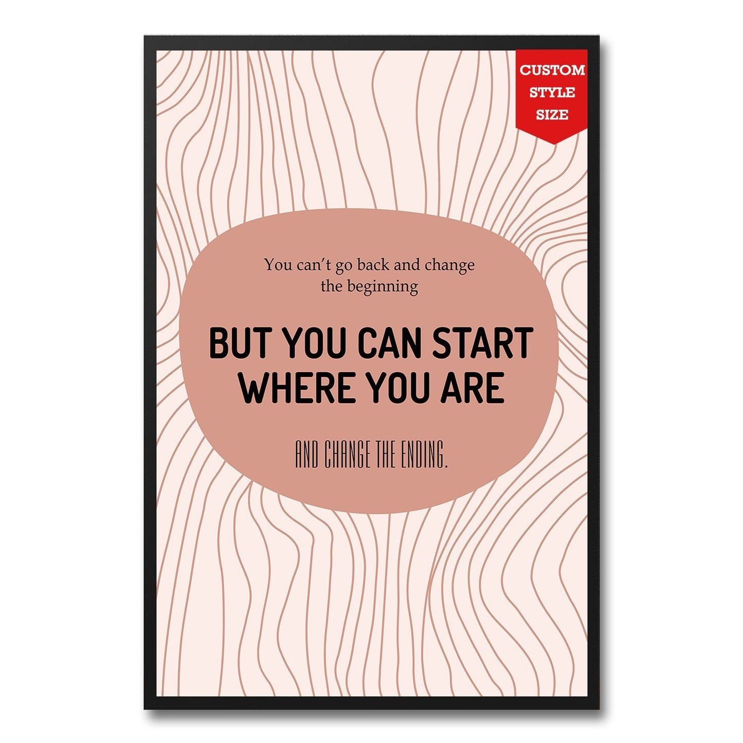 You Can Start Where You Are Poster