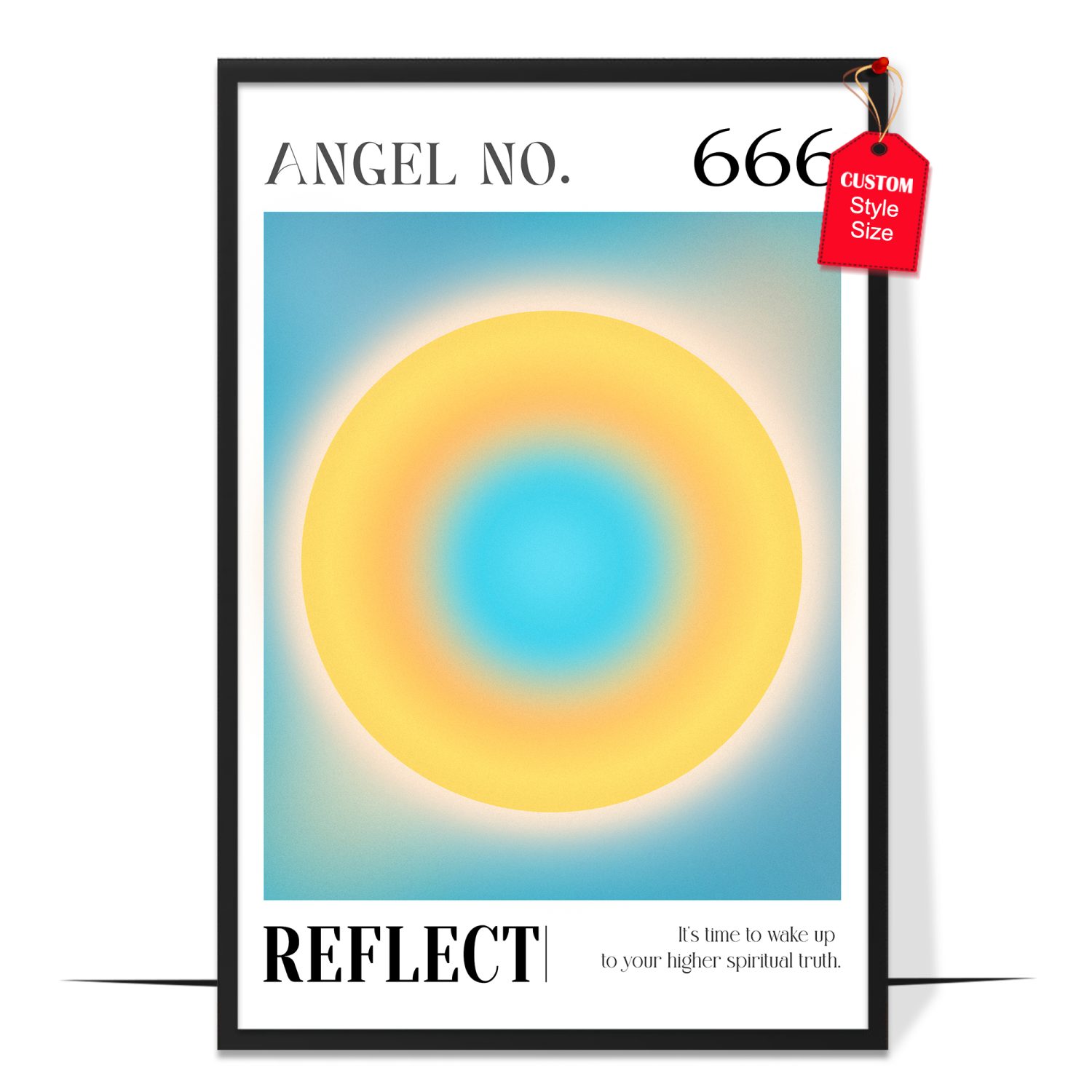 666 Reflect Poster