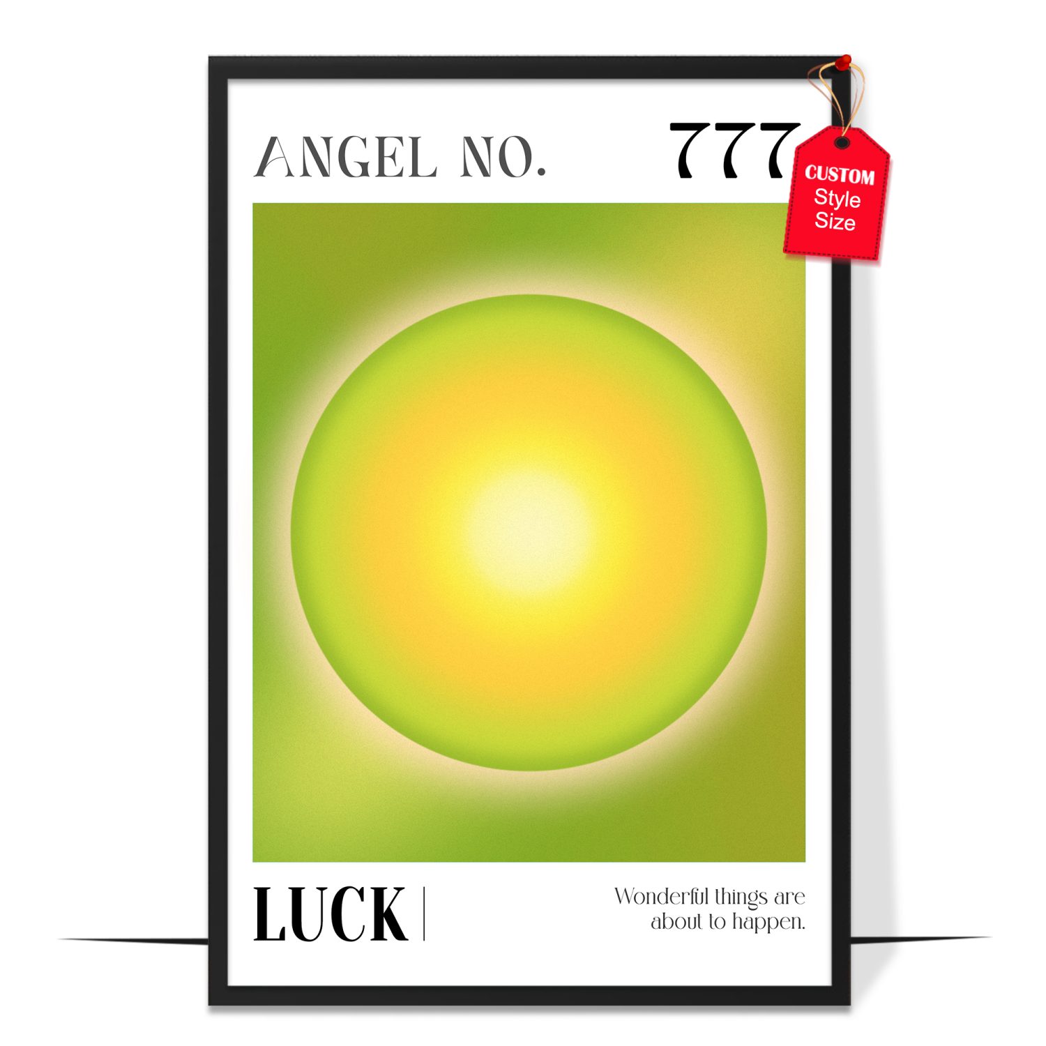 777 Luck Poster
