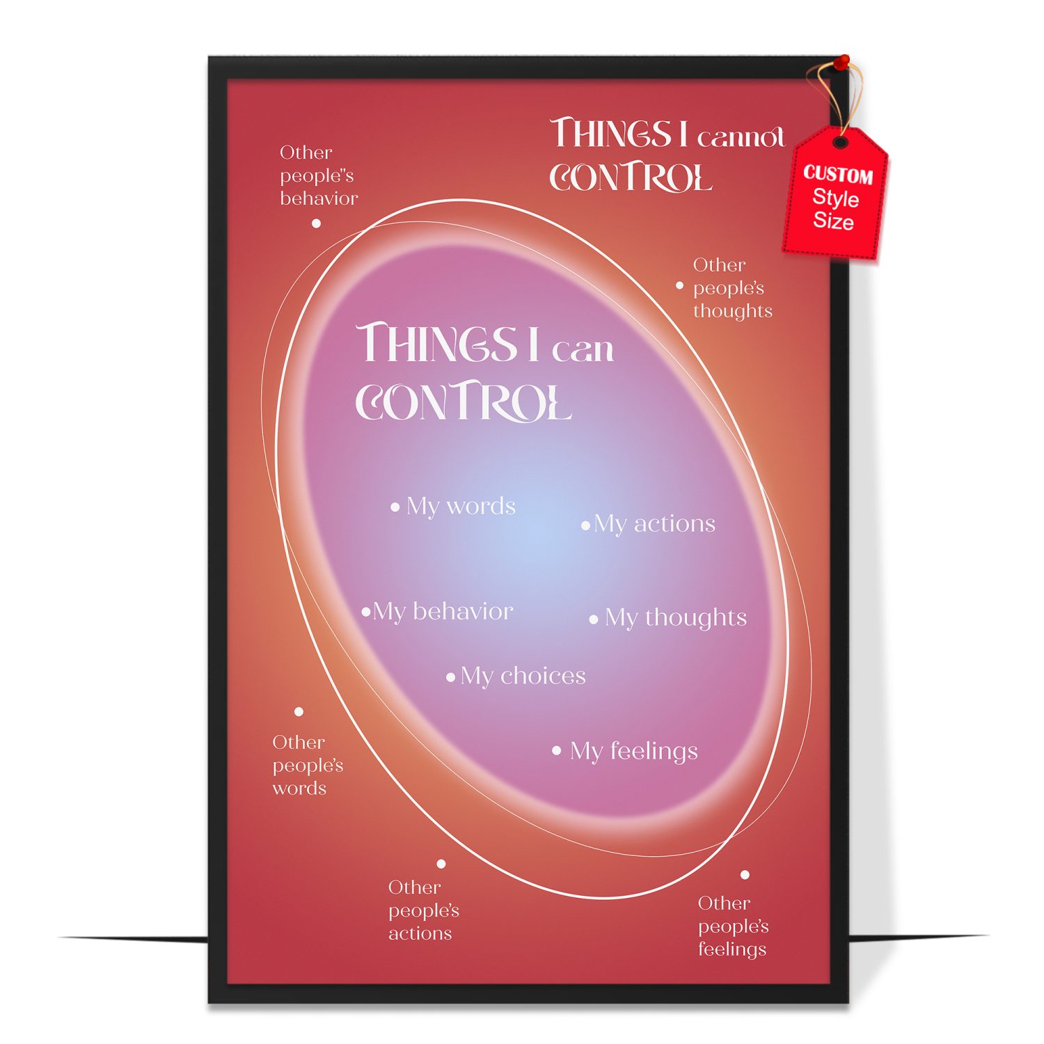Aura Things I Control Poster