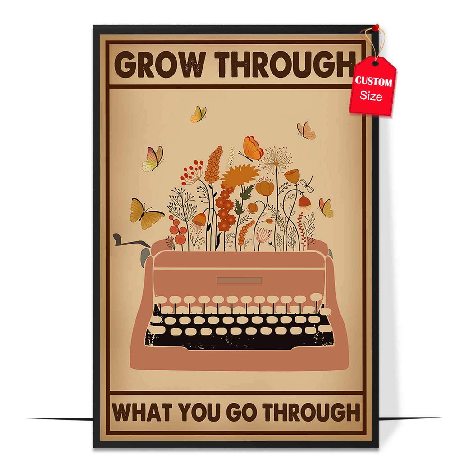 Grow Through Poster Design 4