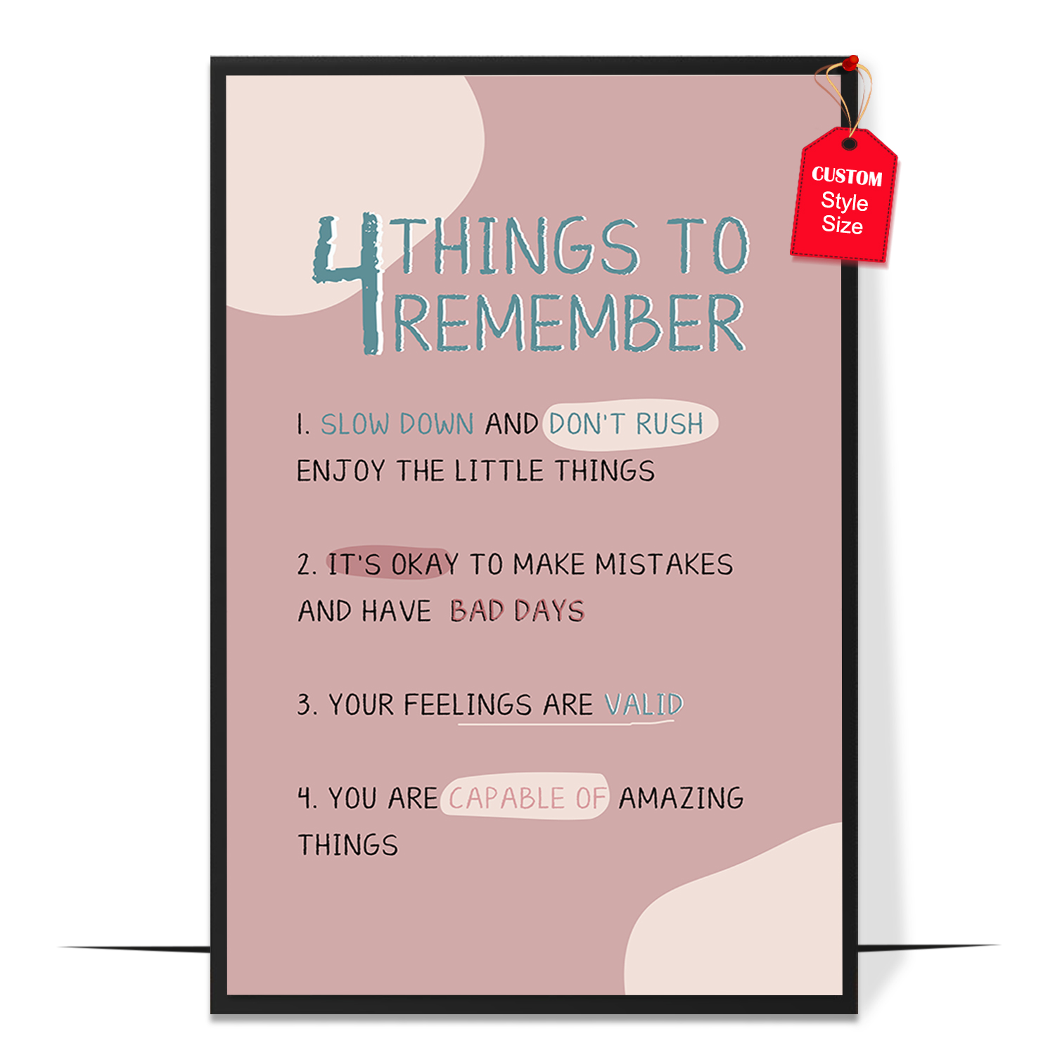 Things To Remember Poster