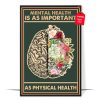 Mental Health Is Just As Important Poster