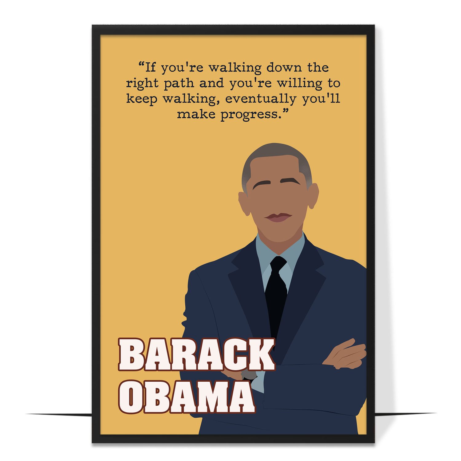 Barack Obama US President Poster