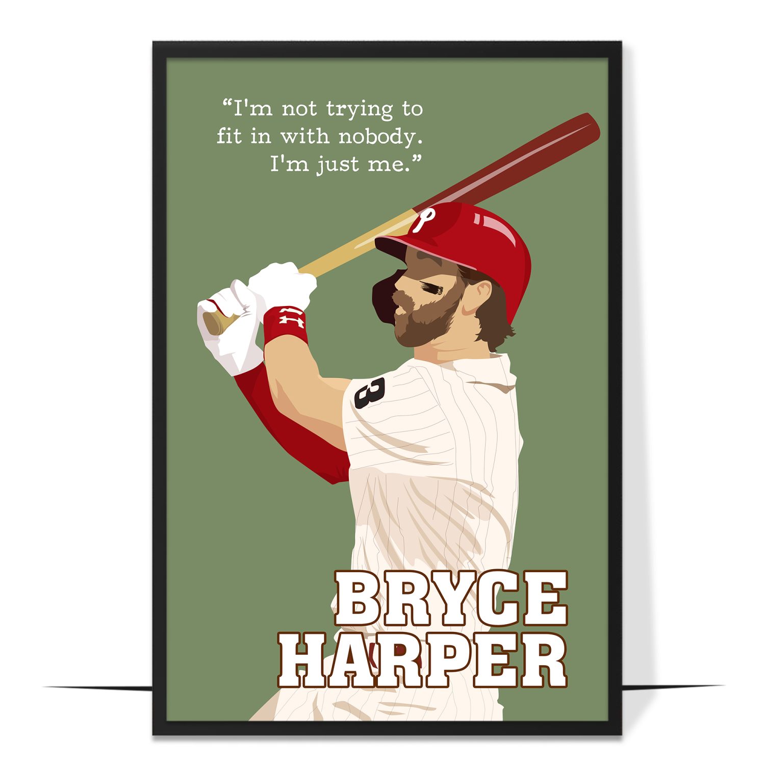 Bryce Harper Motivational Poster