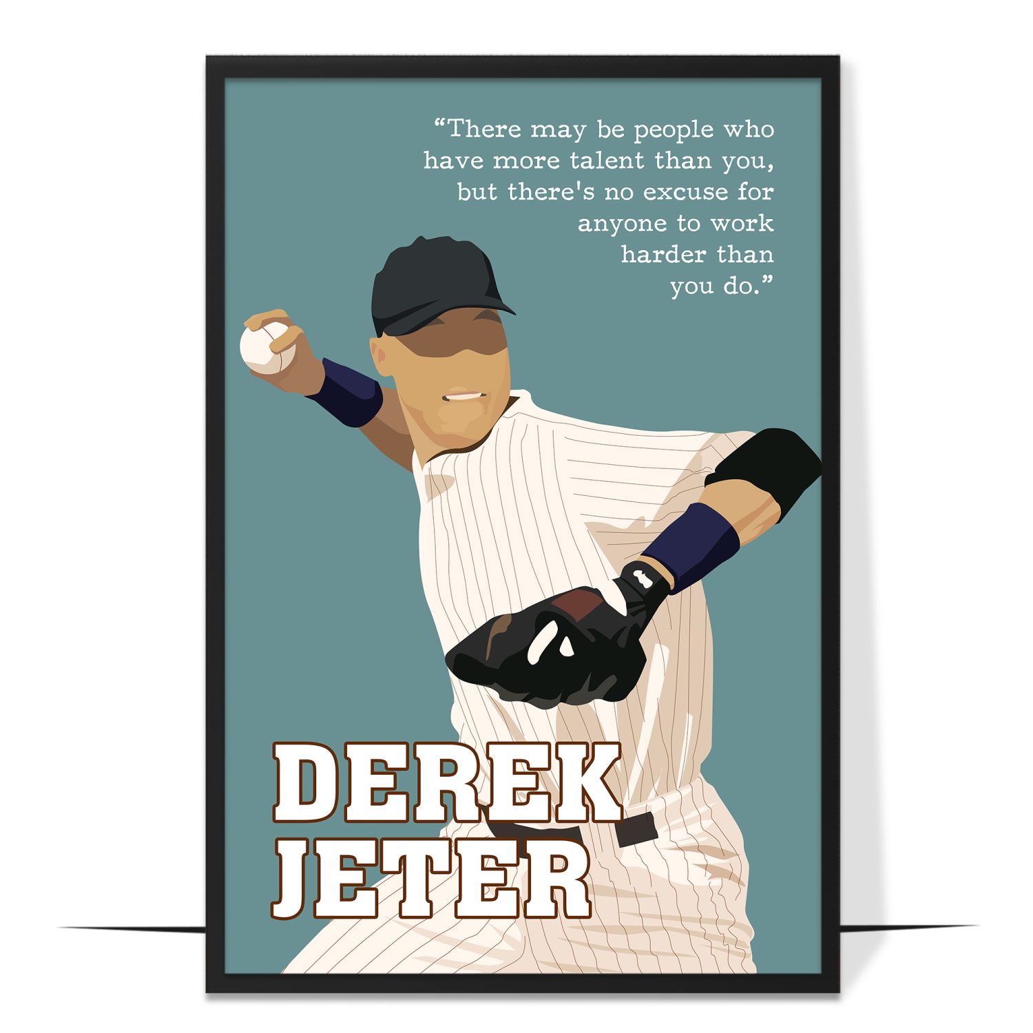 Derek Jeter Motivational Poster