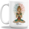 I'm Mostly Peace Yoga Coffee Mug