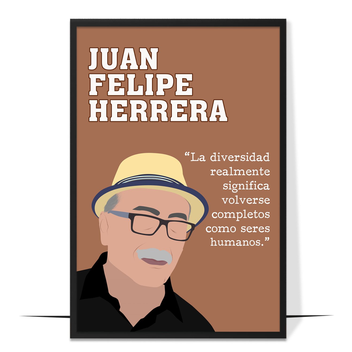 Juan Felipe Herrera Poet Poster